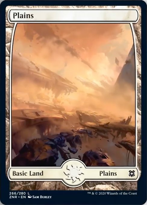 Plains (266) - Full Art - Foil