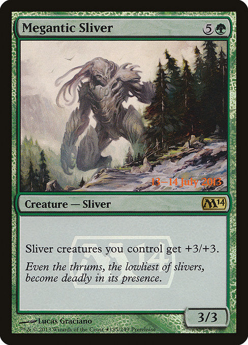 Megantic Sliver - Foil - Prerelease Promo