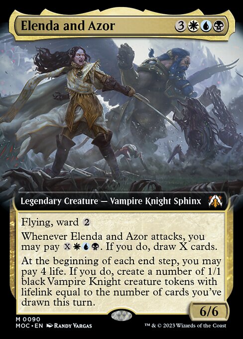 Elenda and Azor - Foil