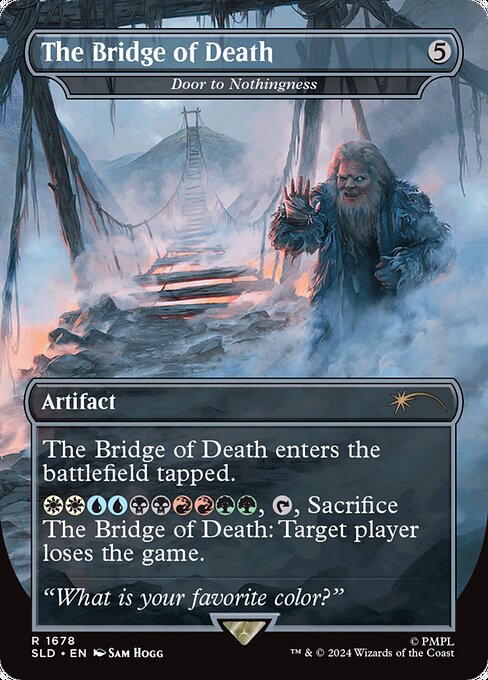 Door to Nothingness (The Bridge of Death) - Foil