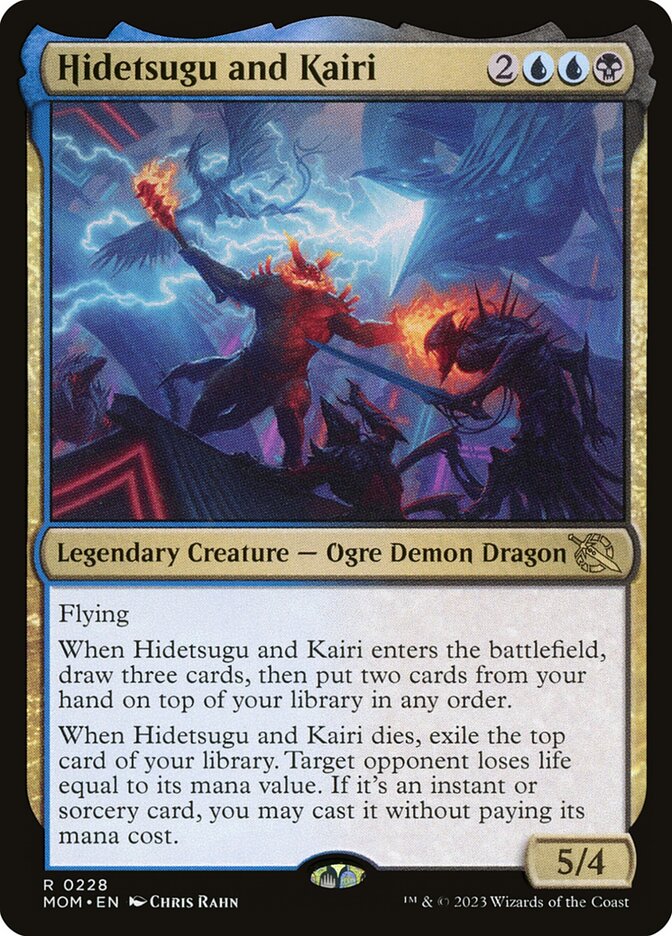 Hidetsugu and Kairi - Foil