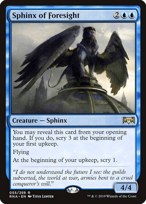 Sphinx of Foresight - Foil