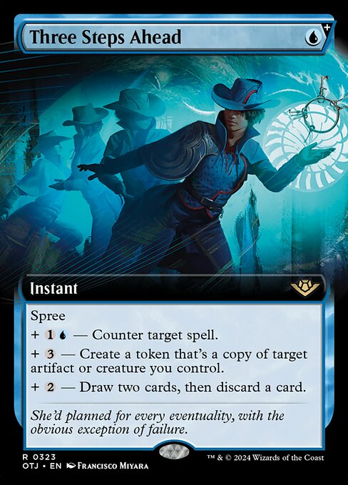 Three Steps Ahead - Foil