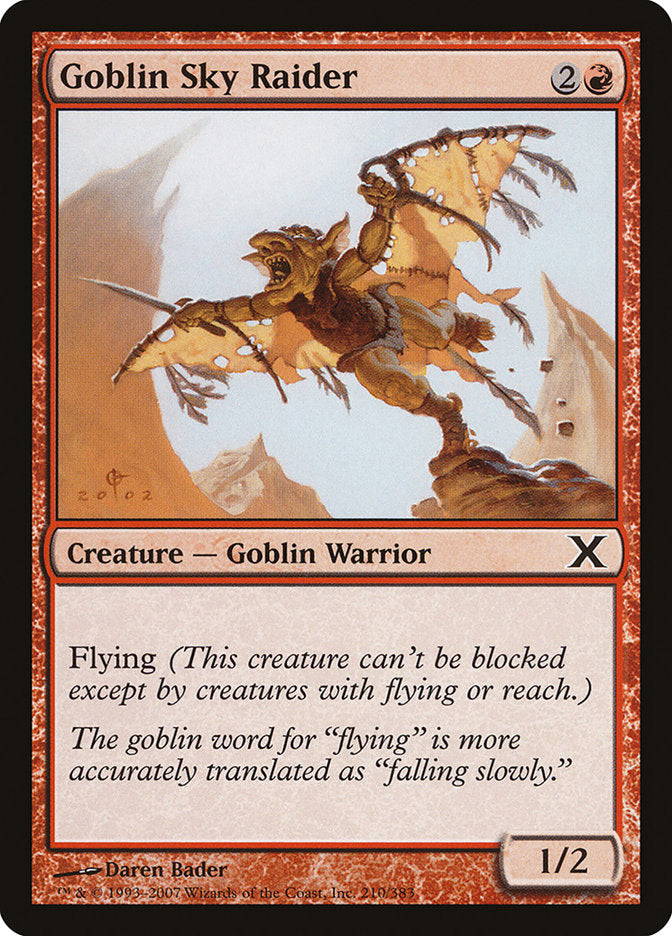 Goblin Sky Raider - Foil