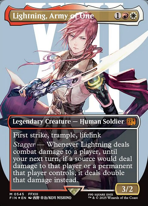 Lightning, Army of One - Surge Foil