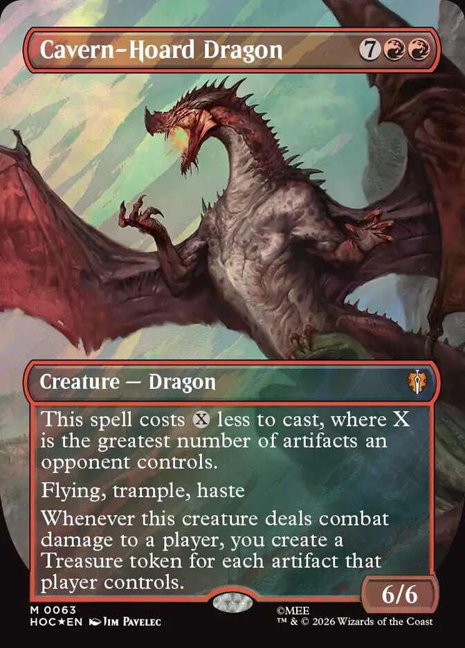 Cavern-Hoard Dragon - Surge Foil