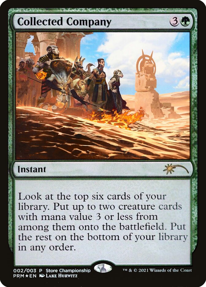Collected Company - Foil - Store Championship Promo