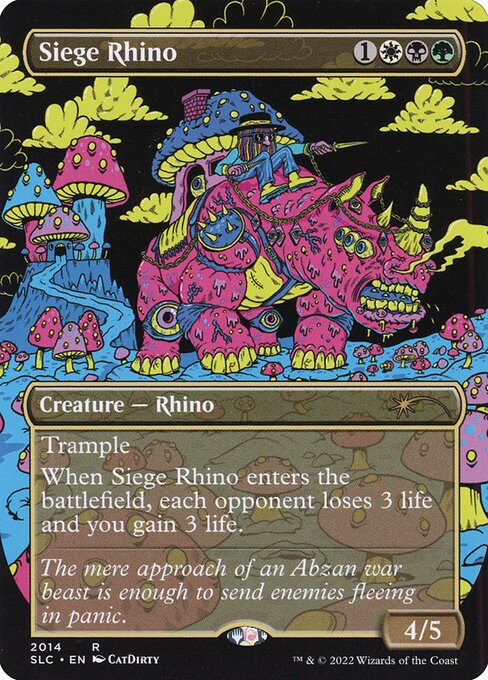 Siege Rhino - Foil