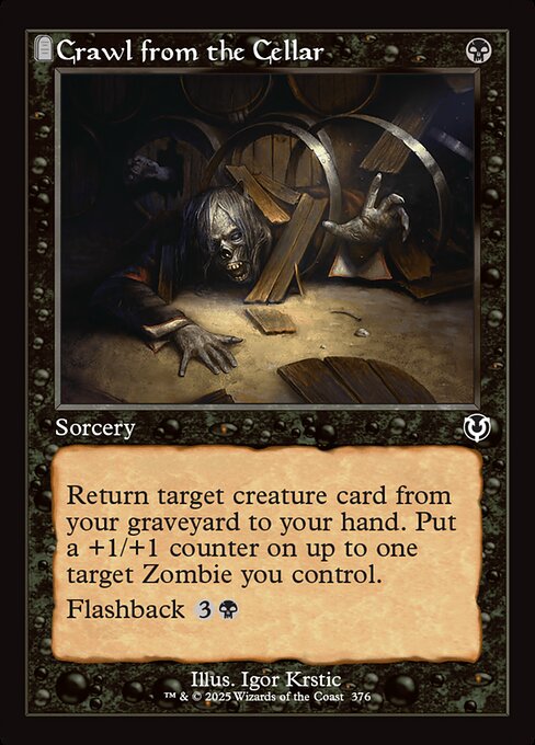 Crawl from the Cellar - Foil