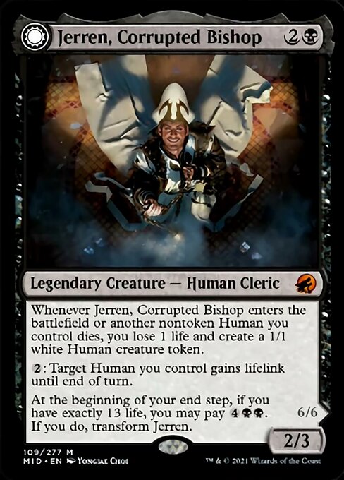 Jerren, Corrupted Bishop - Foil