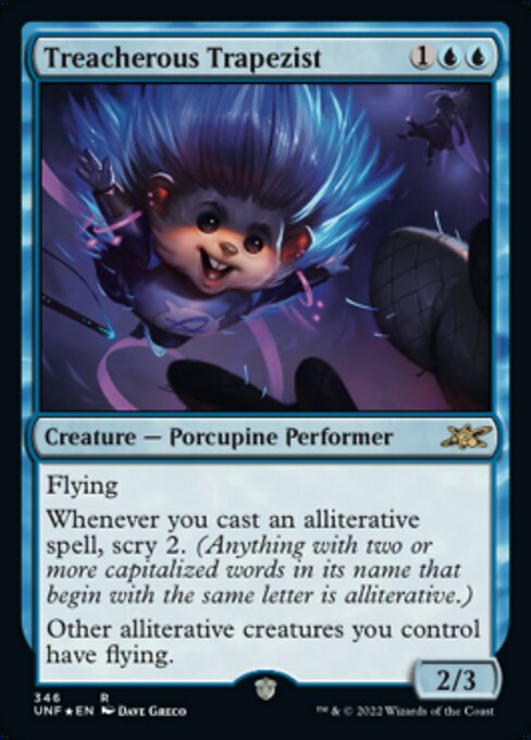 Treacherous Trapezist - Galaxy Foil