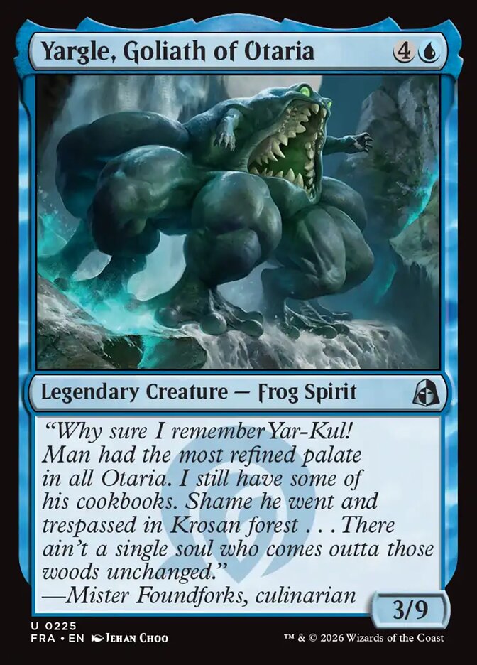 Yargle, Goliath of Otaria - Foil