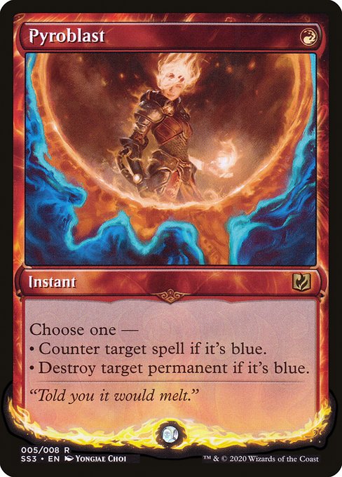 Pyroblast - Foil