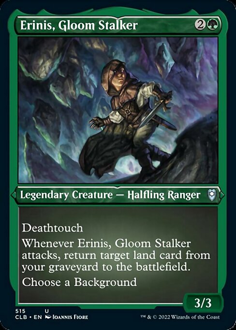Erinis, Gloom Stalker - Foil-Etched