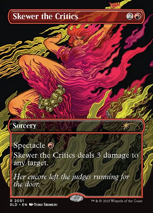 Skewer the Critics (2051) - Foil