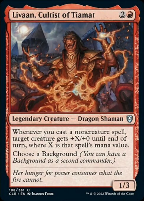 Livaan, Cultist of Tiamat - Foil