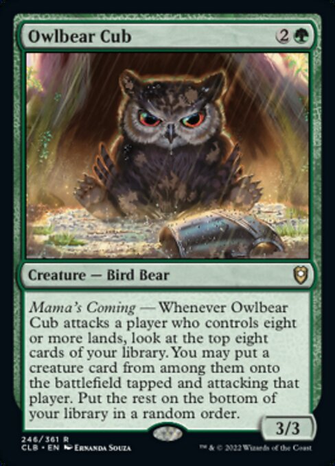 Owlbear Cub - Foil