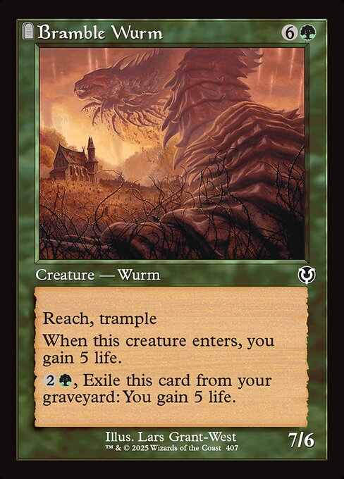 Bramble Wurm - Foil