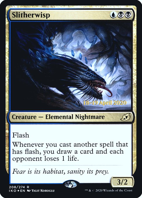 Slitherwisp - Foil - Prerelease Promo
