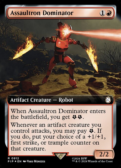 Assaultron Dominator - Surge Foil