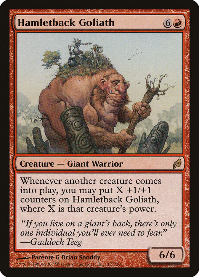 Hamletback Goliath - Foil