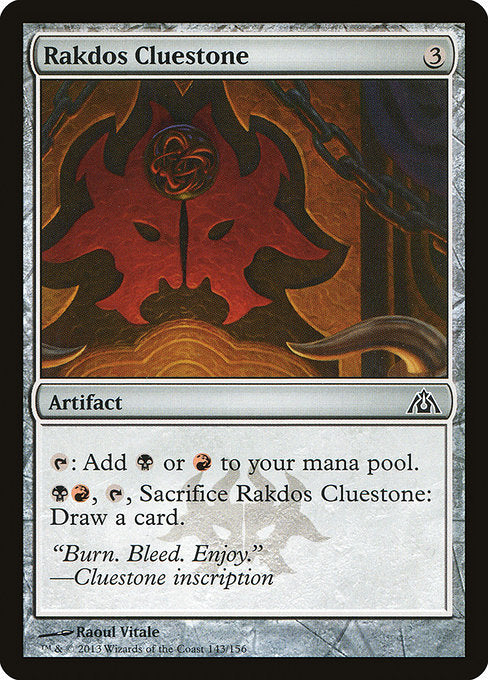 Rakdos Cluestone - Foil