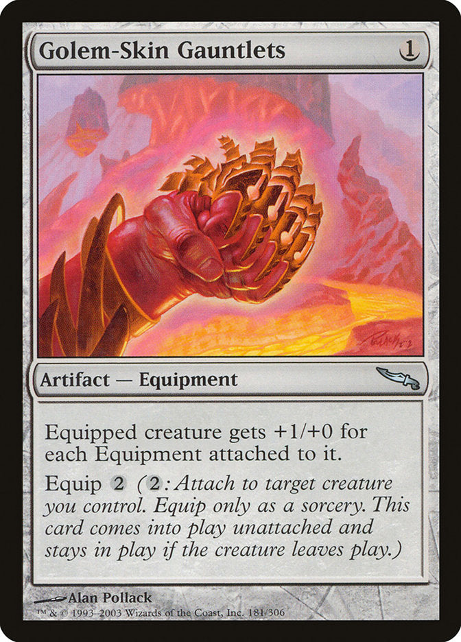 Golem-Skin Gauntlets - Foil