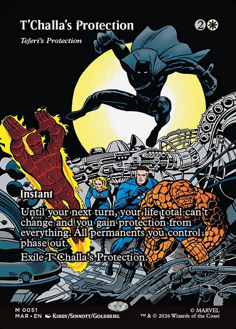 Teferi's Protection (T'Challa's Protection) - Foil