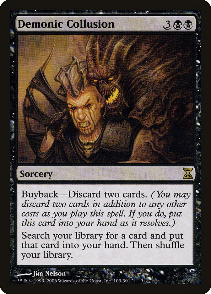 Demonic Collusion - Foil