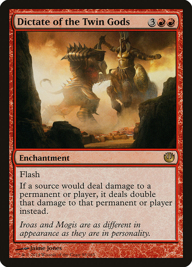 Dictate of the Twin Gods - Foil