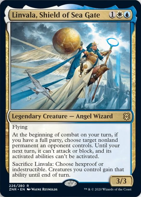 Linvala, Shield of Sea Gate - Foil