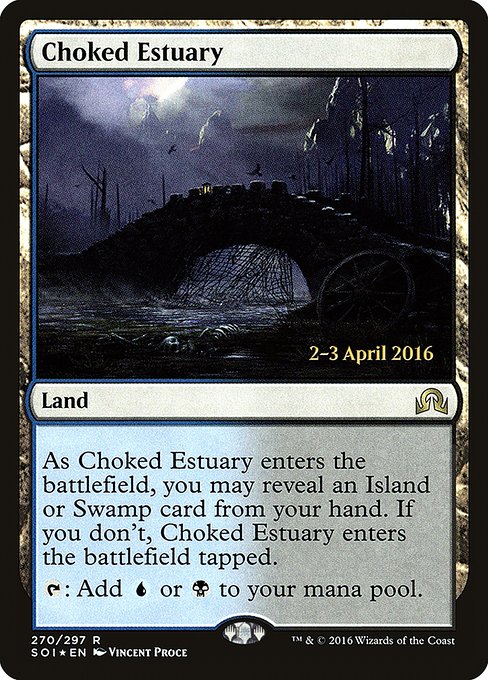 Choked Estuary - Foil - Prerelease Promo