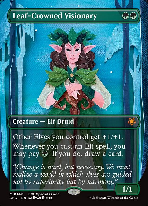 Leaf-Crowned Visionary - Foil