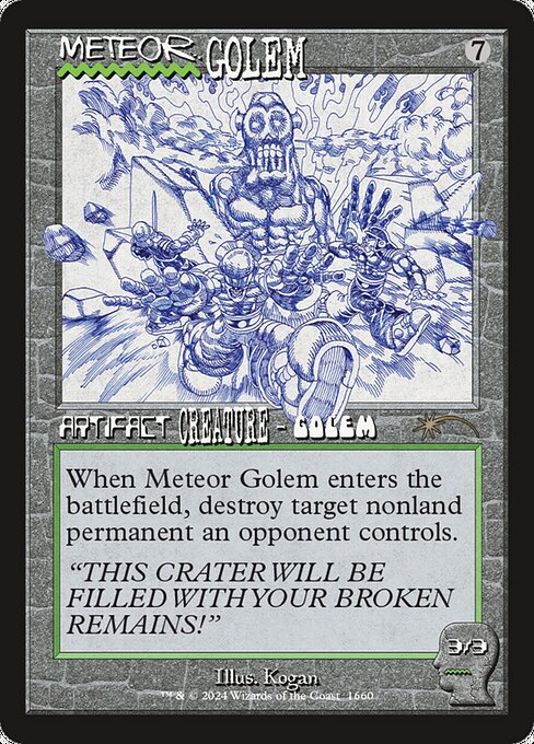 Meteor Golem - Foil