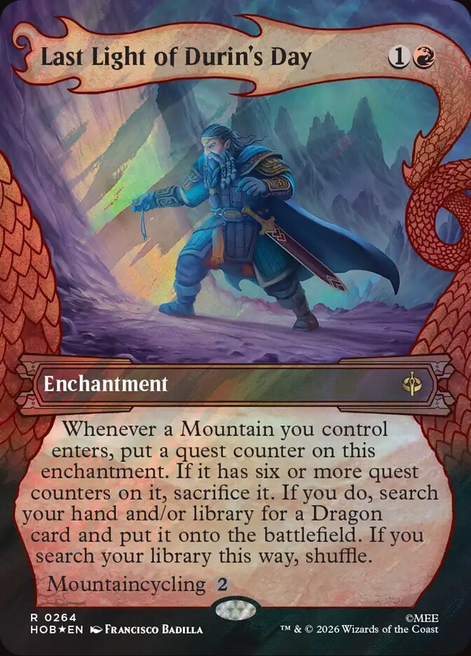 Last Light of Durin's Day - Surge Foil