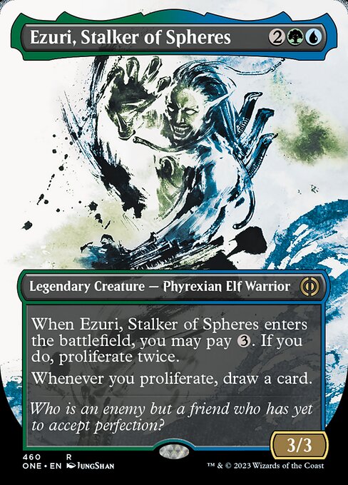Ezuri, Stalker of Spheres - Step-And-Compleat Foil