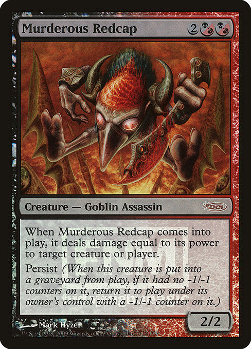 Murderous Redcap - Foil - FNM Promo