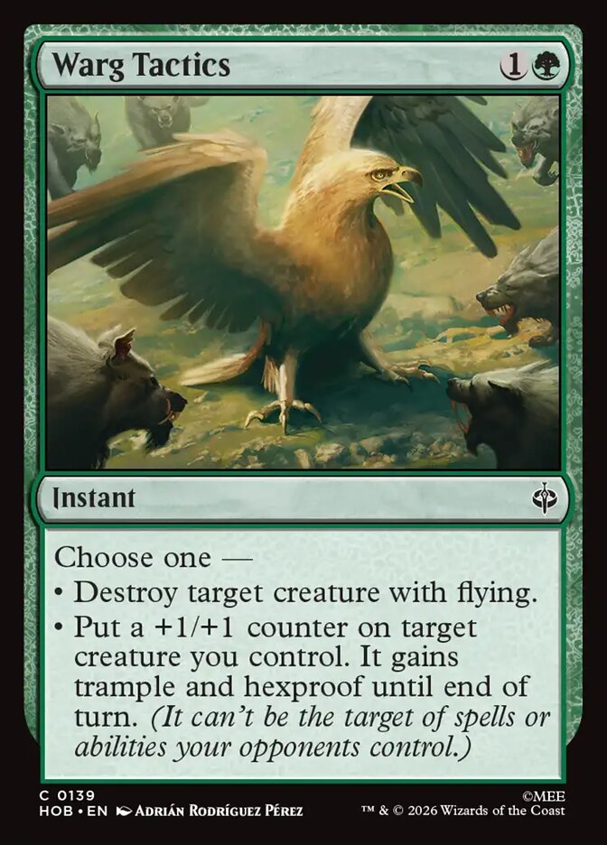 Warg Tactics - Foil