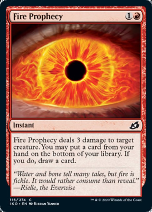 Fire Prophecy - Foil