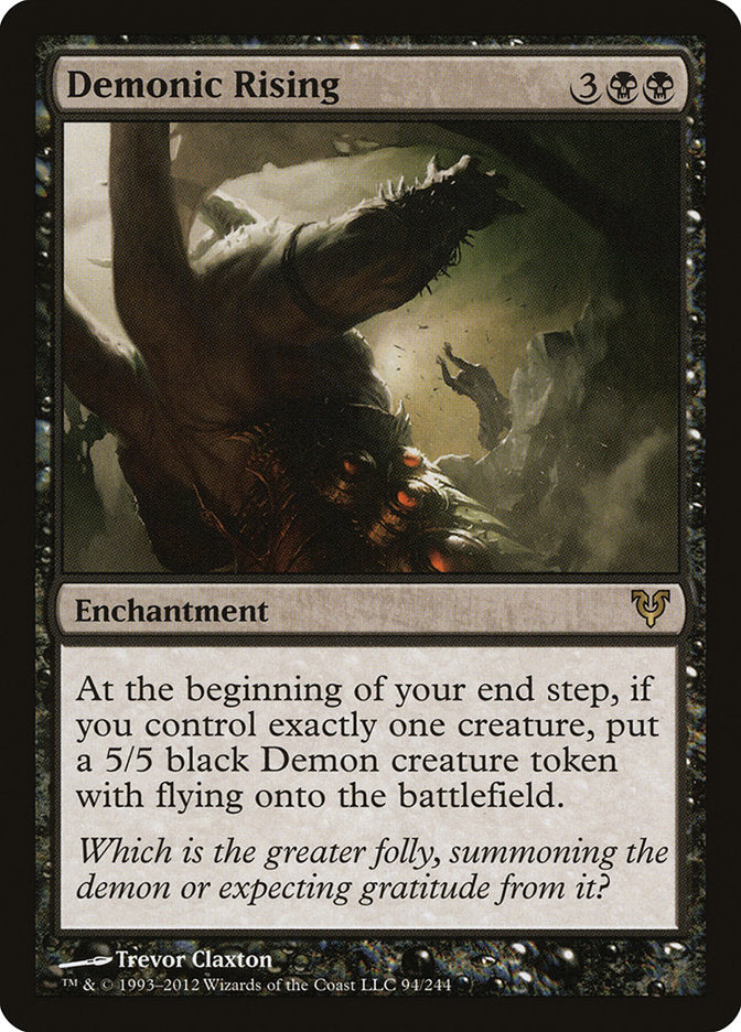 Demonic Rising - Foil