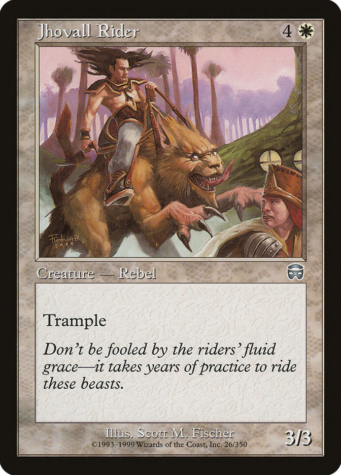 Jhovall Rider - Foil