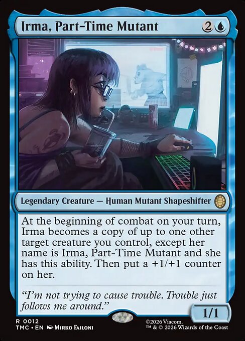 Irma, Part-Time Mutant - Surge Foil