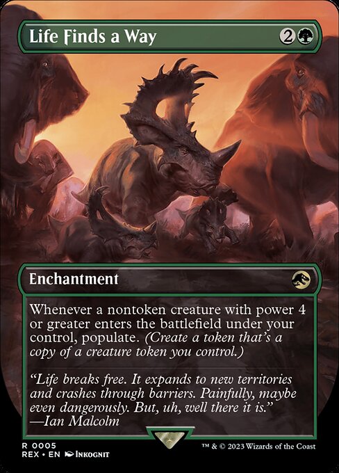 Life Finds a Way - Foil