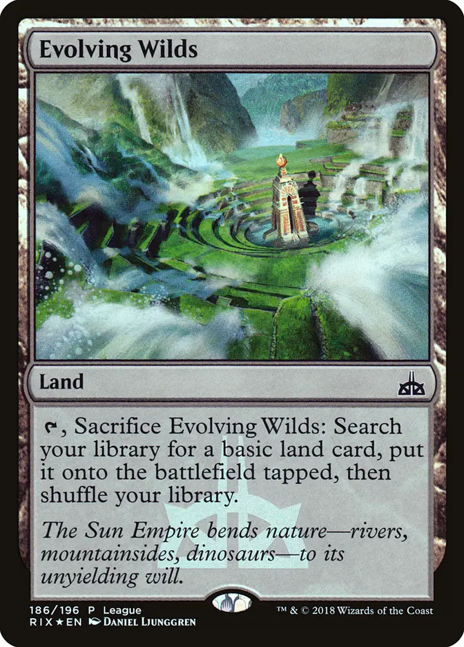 Evolving Wilds - Foil - League Promo