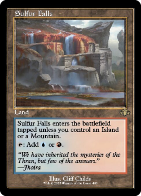 Sulfur Falls - Foil