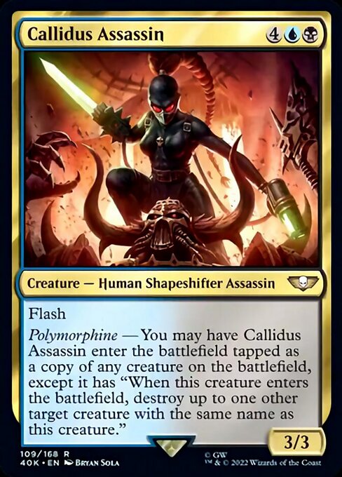 Callidus Assassin - Surge Foil