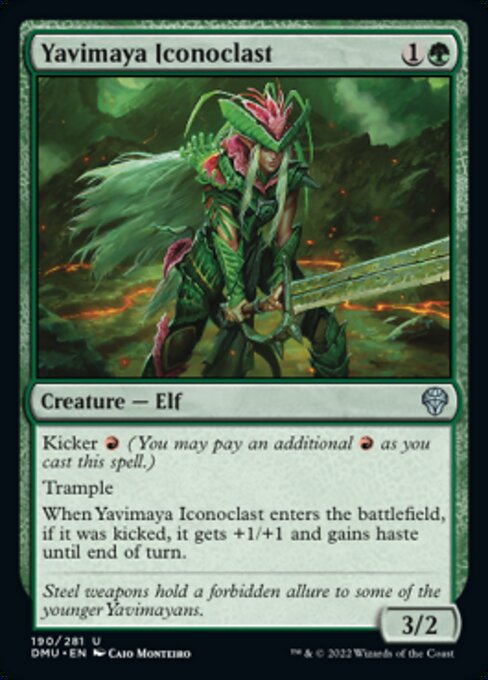 Yavimaya Iconoclast - Foil