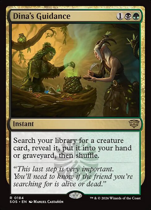 Dina's Guidance - Foil
