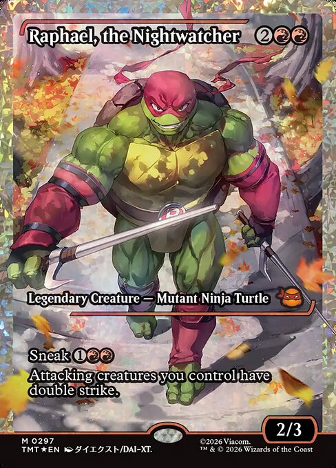 Raphael, the Nightwatcher - Fracture Foil