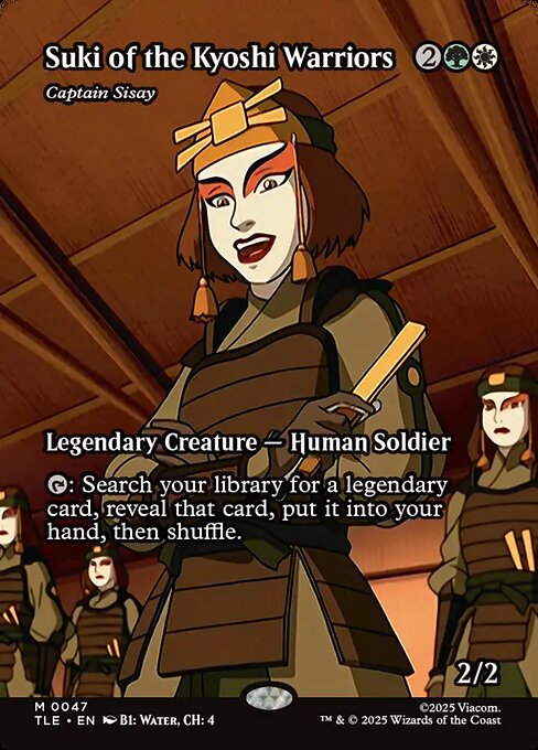 Captain Sisay (Suki of the Kyoshi Warriors) - Foil